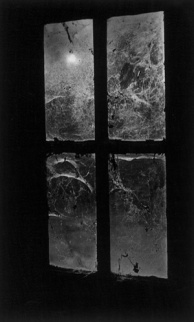 Window, Castle Frankenstein (b/w photo)